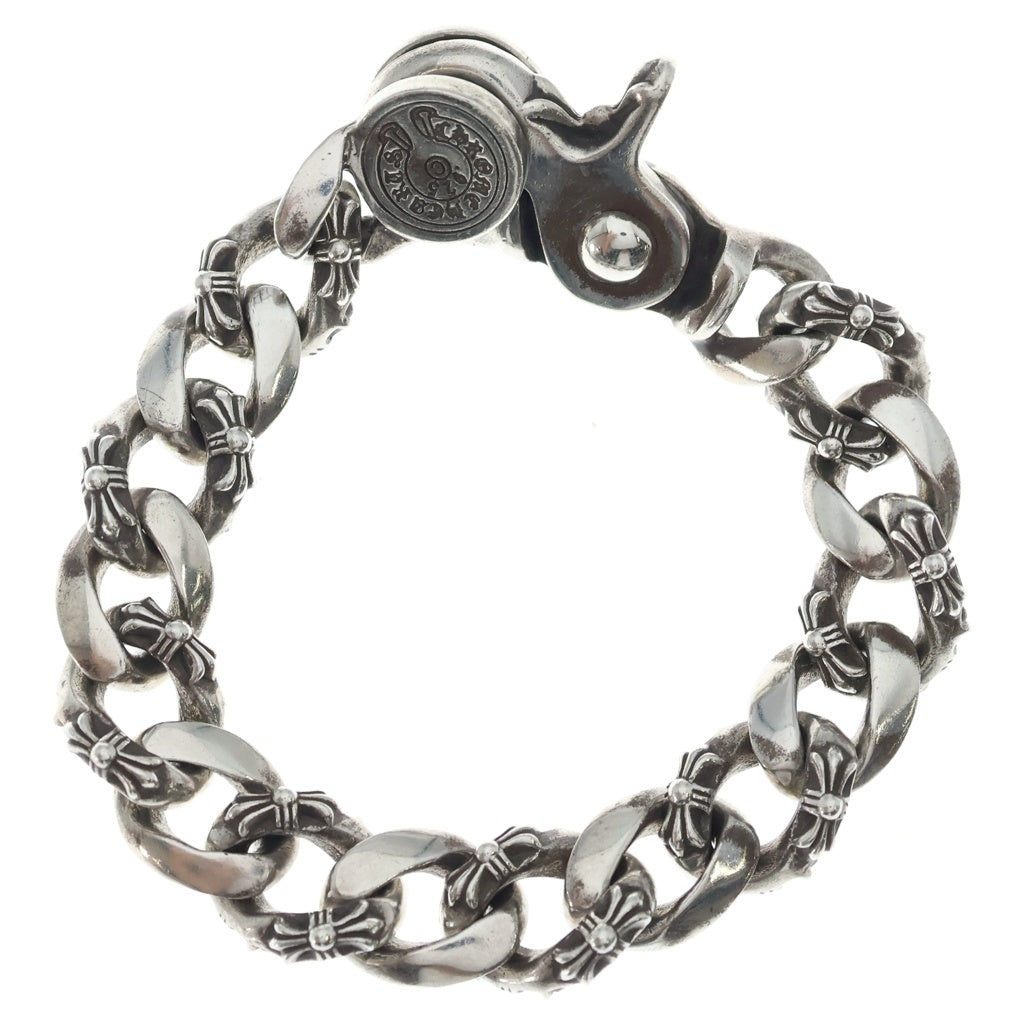 CHROME HEARTS(クロムハーツ) FNCY CHN LNK ファンシーリンククリップブレスレット 15リンク シルバー BCA145