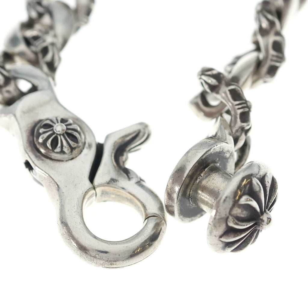 CHROME HEARTS(クロムハーツ) FNCY CHN LNK ファンシーリンククリップブレスレット 15リンク シルバー BCA145