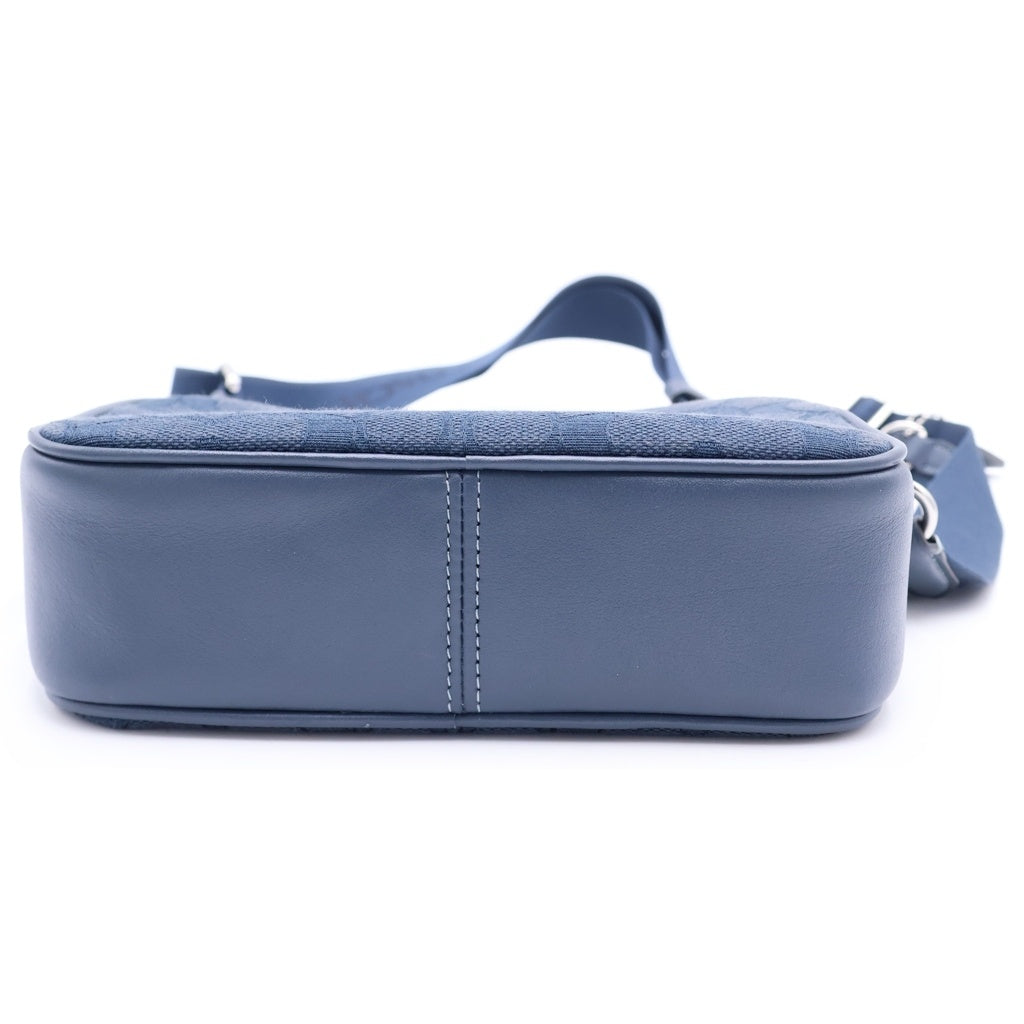 COACH(コーチ) ミニ ジェイミー カメラ バッグ シグネチャー ジャカード CT861 ショルダーバック インディゴ レディース