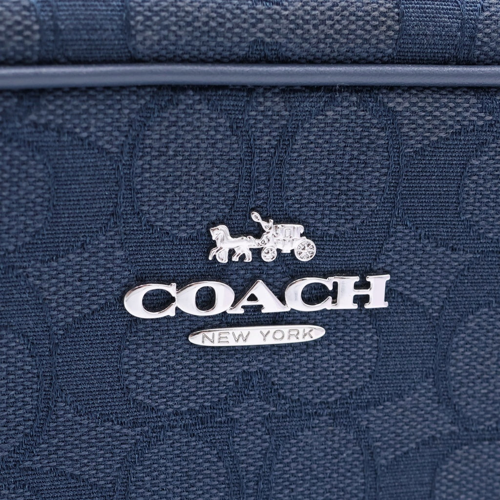 COACH(コーチ) ミニ ジェイミー カメラ バッグ シグネチャー ジャカード CT861 ショルダーバック インディゴ レディース