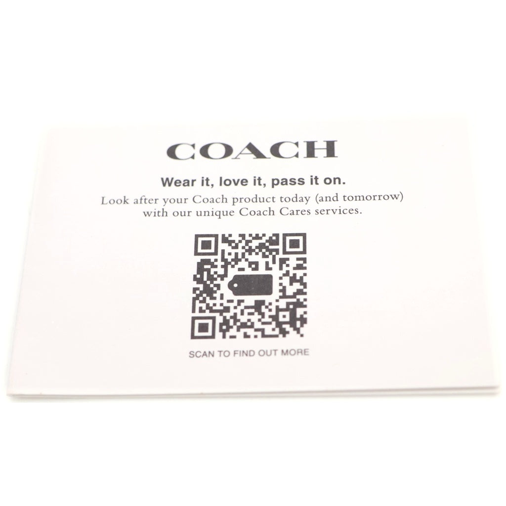 COACH(コーチ) シグネチャーキャンバス PVC ショルダーバック ブラウン レディース
