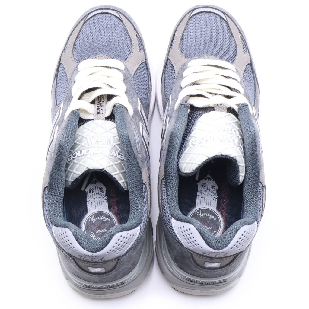 New Balance(ニューバランス) ×KITH 990V3 Tornado トルネード ローカットスニーカー M990KT3 グレー