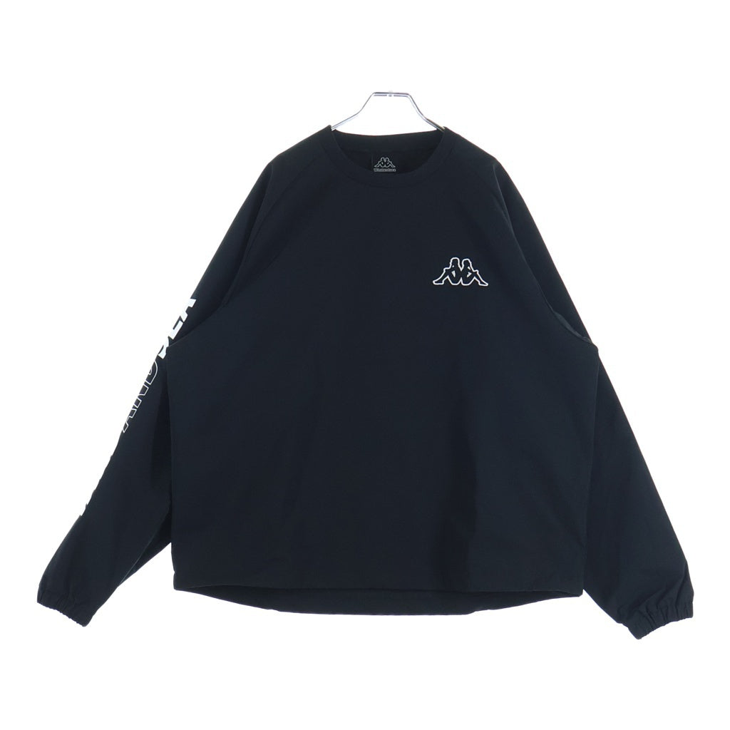 KAPPA(カッパ) ×WINDANDSEA PISTE ピステ ナイロン ロングスリーブ ブラック