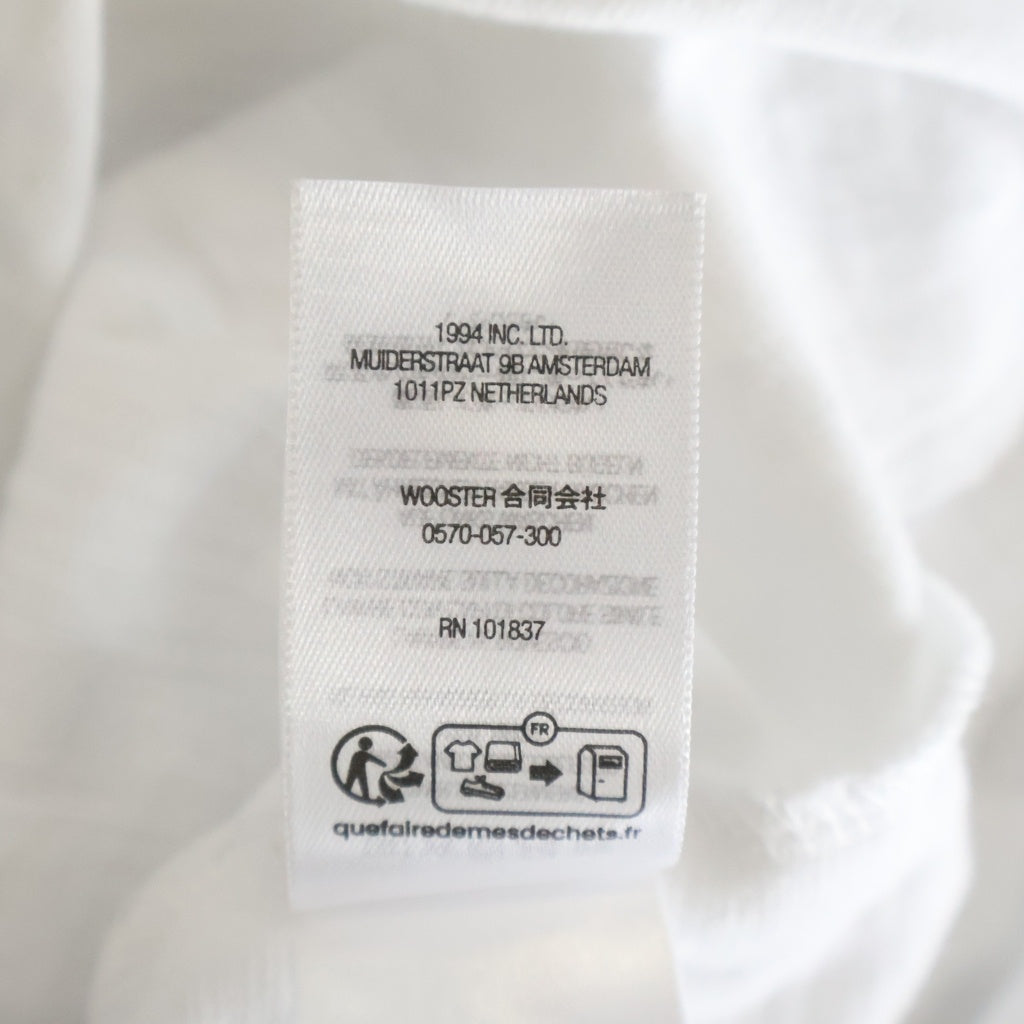 SUPREME(シュプリーム) 25SS Satain Applique サテン アップリケ 半袖Tシャツ ホワイト