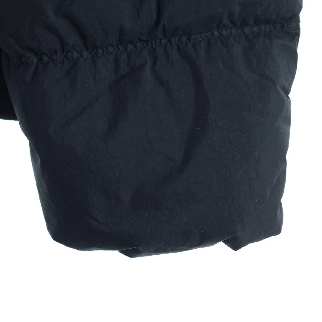 STONE ISLAND(ストーンアイランド) 25AW ロゴパッチ ジップアップ ダウンジャケット ブラック K2S154100010 S0A23