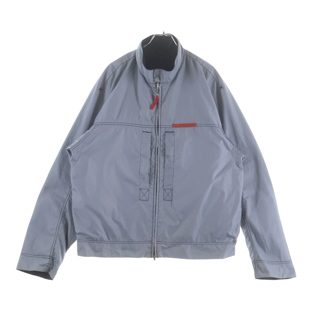 PRADA SPORT(プラダ スポーツ) 00s Reversible nylon jacket リバーシブル ナイロンジャケット SGV558 グレー/ブラック