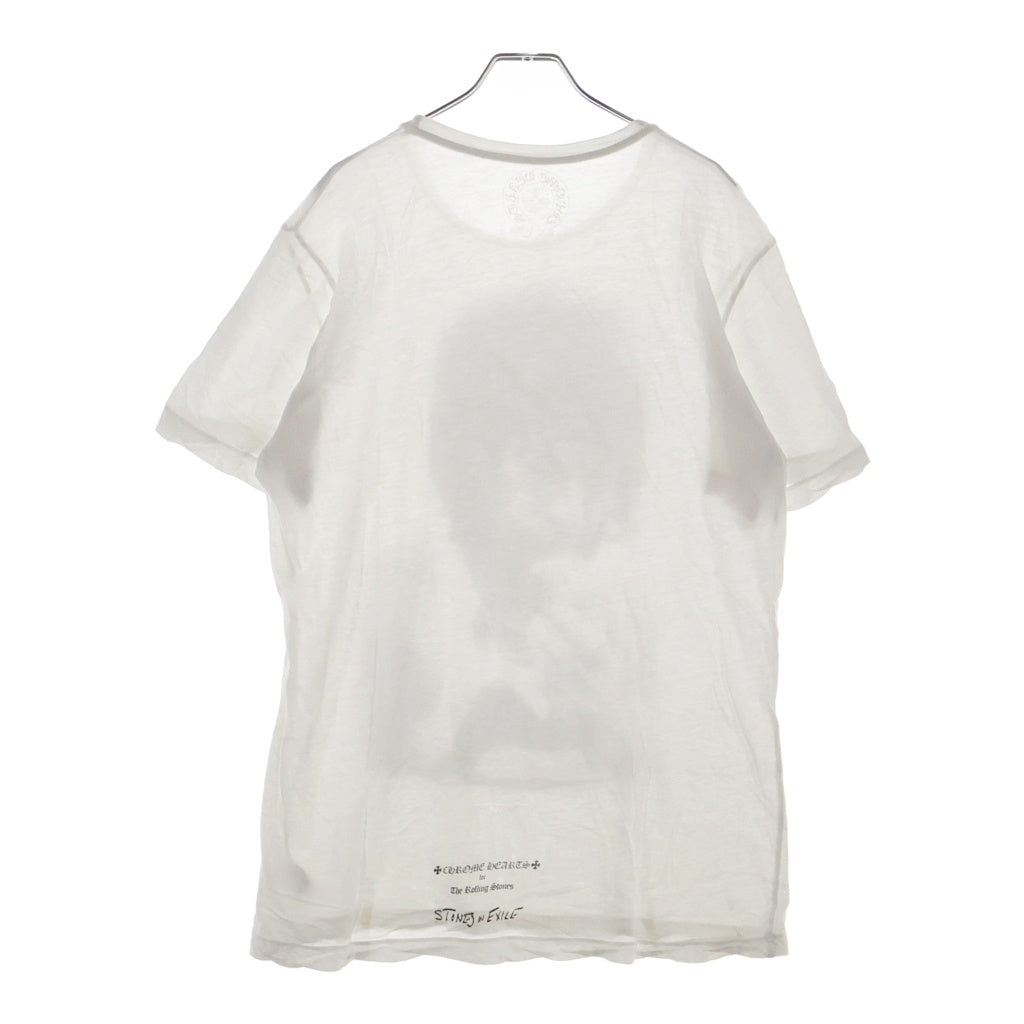 CHROME HEARTS(クロムハーツ) ×The Rolling Stones ローリングストーンズ フォトプリント半袖Tシャツカットソー