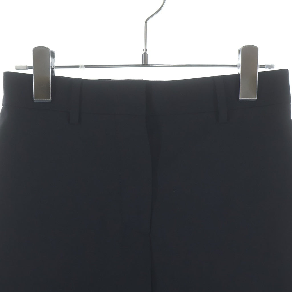 LOEWE(ロエベ) センタープレス ストレート スラックス パンツ Q825331X08 ブラック レディース