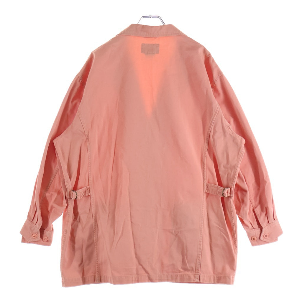 POLO RALPH LAUREN(ポロラルフローレン) VINTAGE 90s 3B ツイル コットン テーラードジャケット 袖カフス ピンク