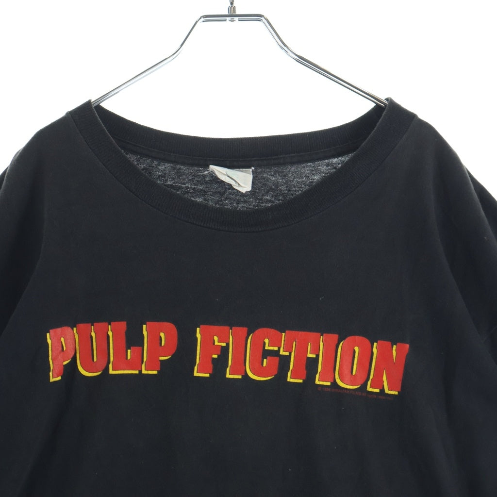 VINTAGE(ヴィンテージ) 90s 94R有 PULP FICTION パルプフィクション クルーネックTシャツ ブラック