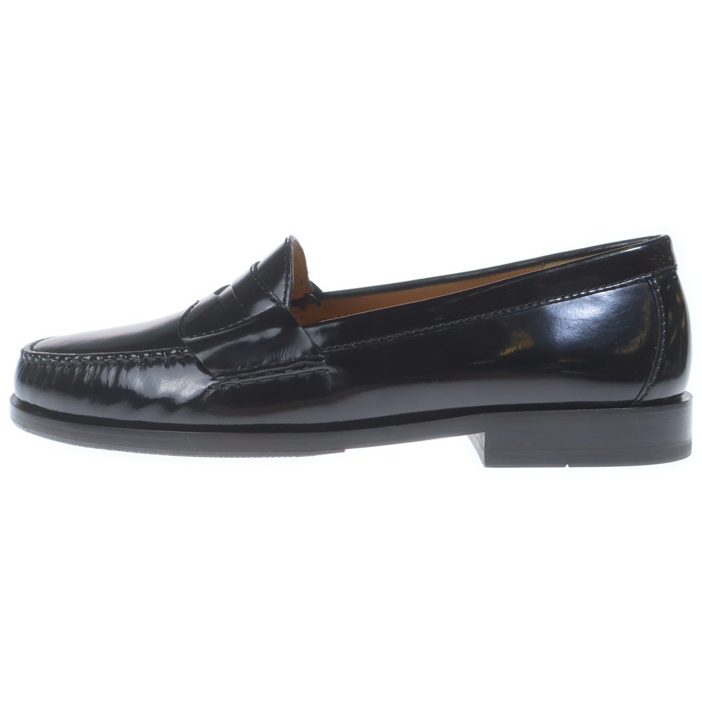 COLE HAAN(コール ハーン) PINCH PENNY ピンチ ペニー コイン ガラスレザー 03503 26.5cm/US9D コインローファー ブラック