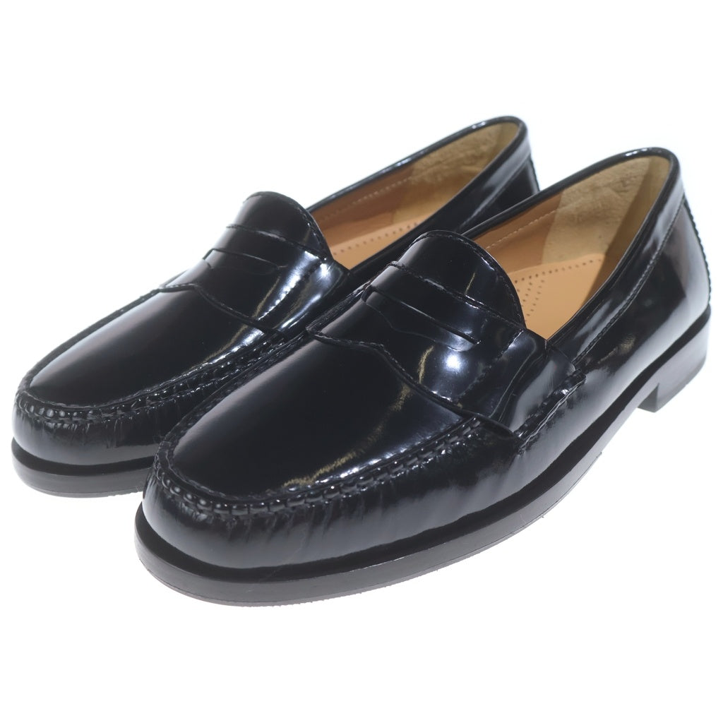 COLE HAAN(コール ハーン) PINCH PENNY ピンチ ペニー コイン ガラスレザー 03503 26.5cm/US9D コインローファー ブラック