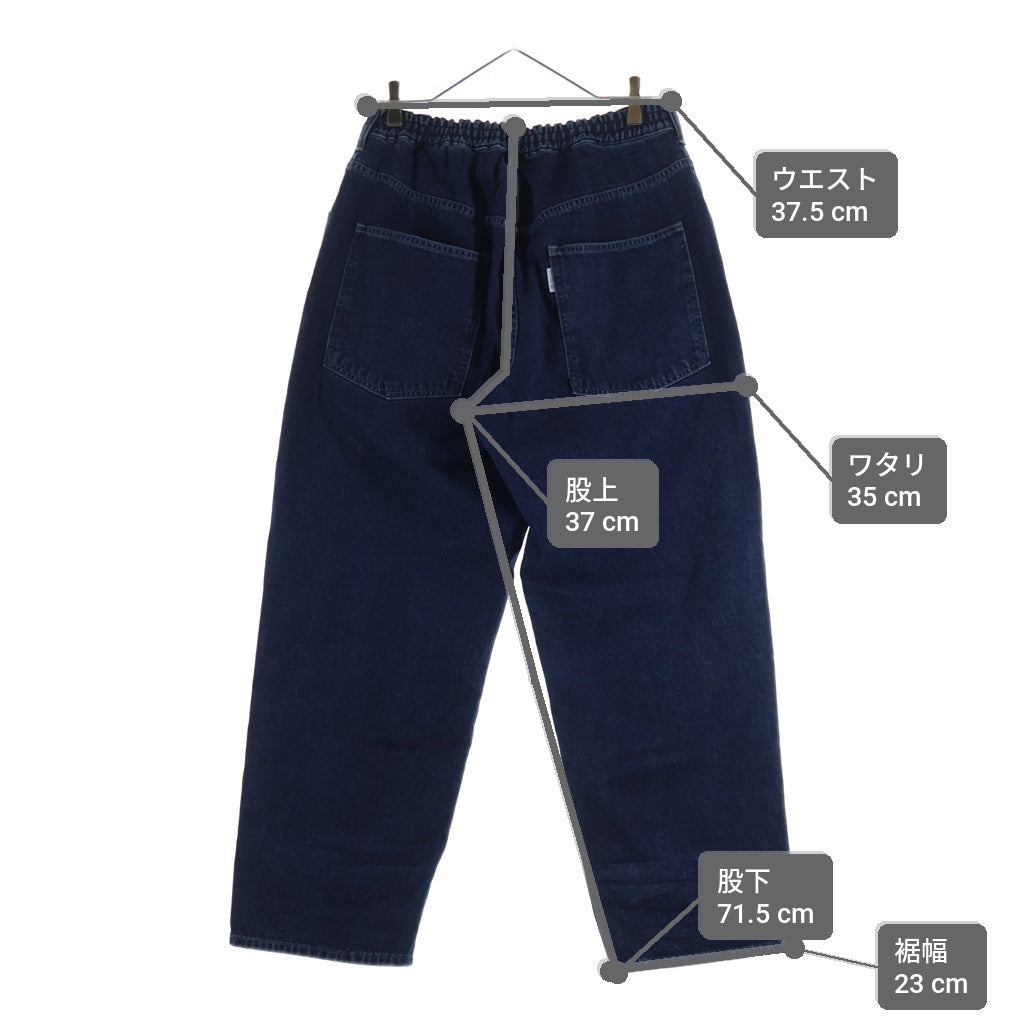 COOTIE PRODUCTIONS(クーティー プロダクションズ) Denim 5 Pocket Easy Baggy Pants デニムイージーパンツ インディゴ