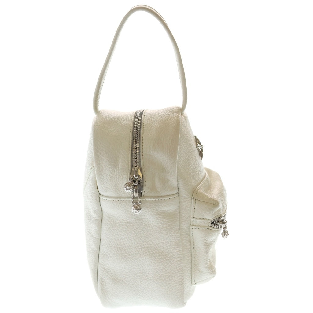 CHROME HEARTS(クロムハーツ) 5P STAR Pouch Bag 5ポイントスター ポーチバック ホワイト