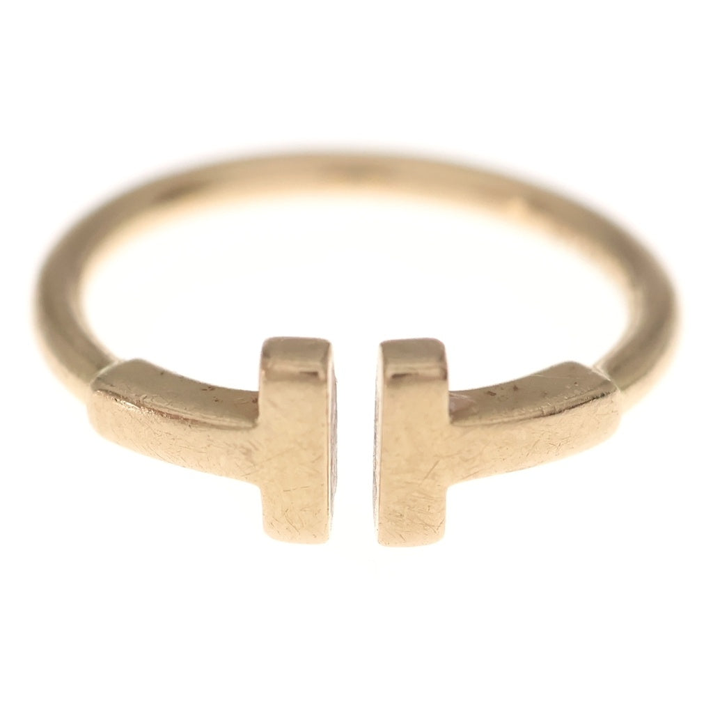 TIFFANY & Co.(ティファニー) TWIRE RING ティーワイヤーリング 18K ローズゴールド