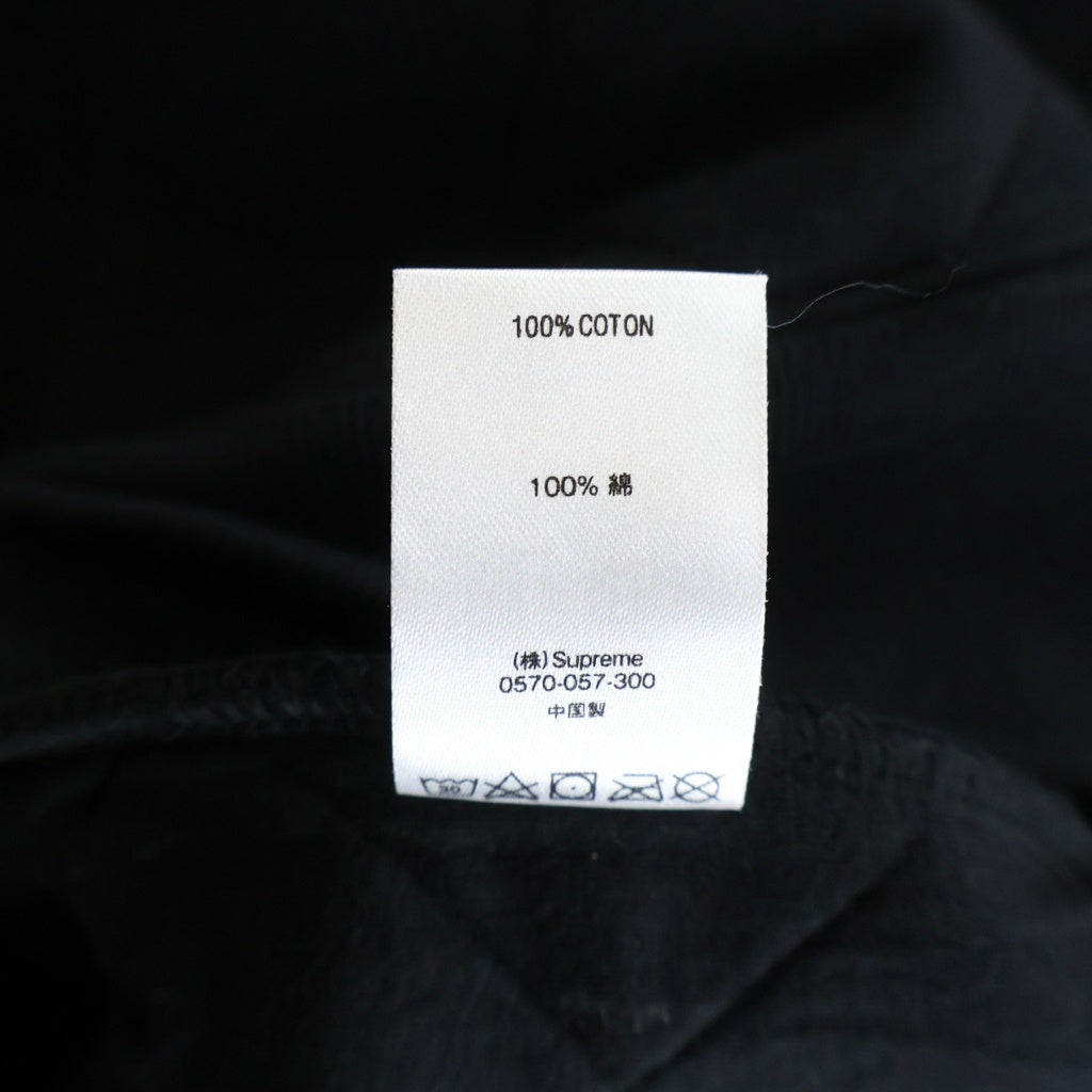 SUPREME(シュプリーム) 18AW Quilted Hooded Sweatshirt クウィルティド プルオーバーパーカー ブラック