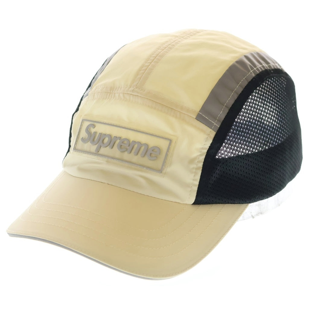 SUPREME(シュプリーム) 25SS Side Mesh Camp Cap サイドメッシュ ボックスロゴ キャンプキャップ ベージュ