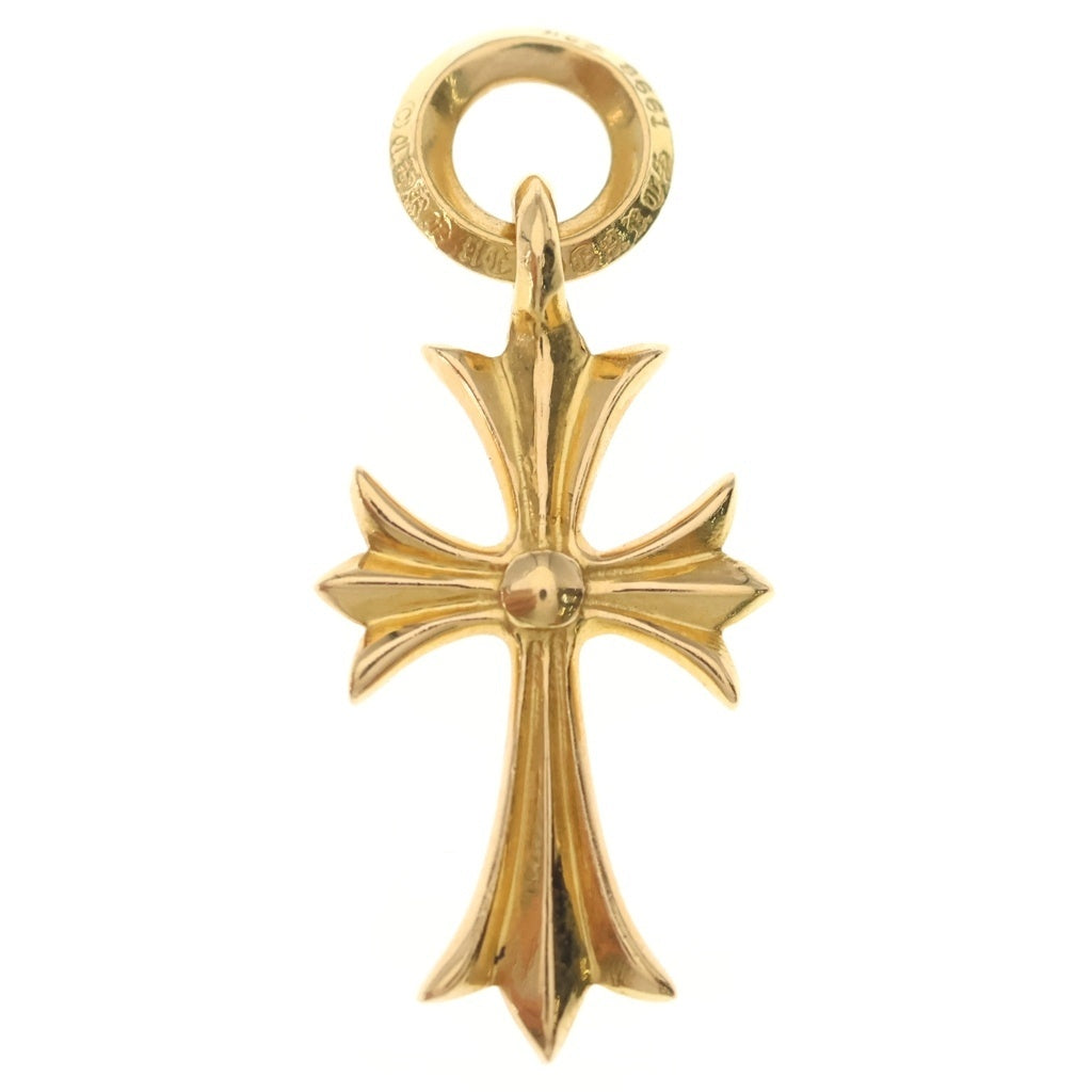 CHROME HEARTS(クロムハーツ) 22K TINY CH CROSS タイニーCHクロス ペンダントトップ ゴールド BCA051