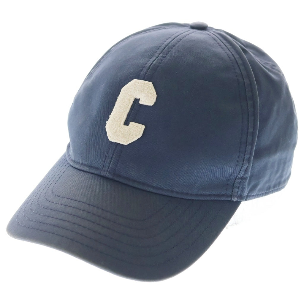 CELINE(セリーヌ) ロゴ ワッペン イニシャル ベースボールキャップ 帽子 2AUY8969P ネイビー