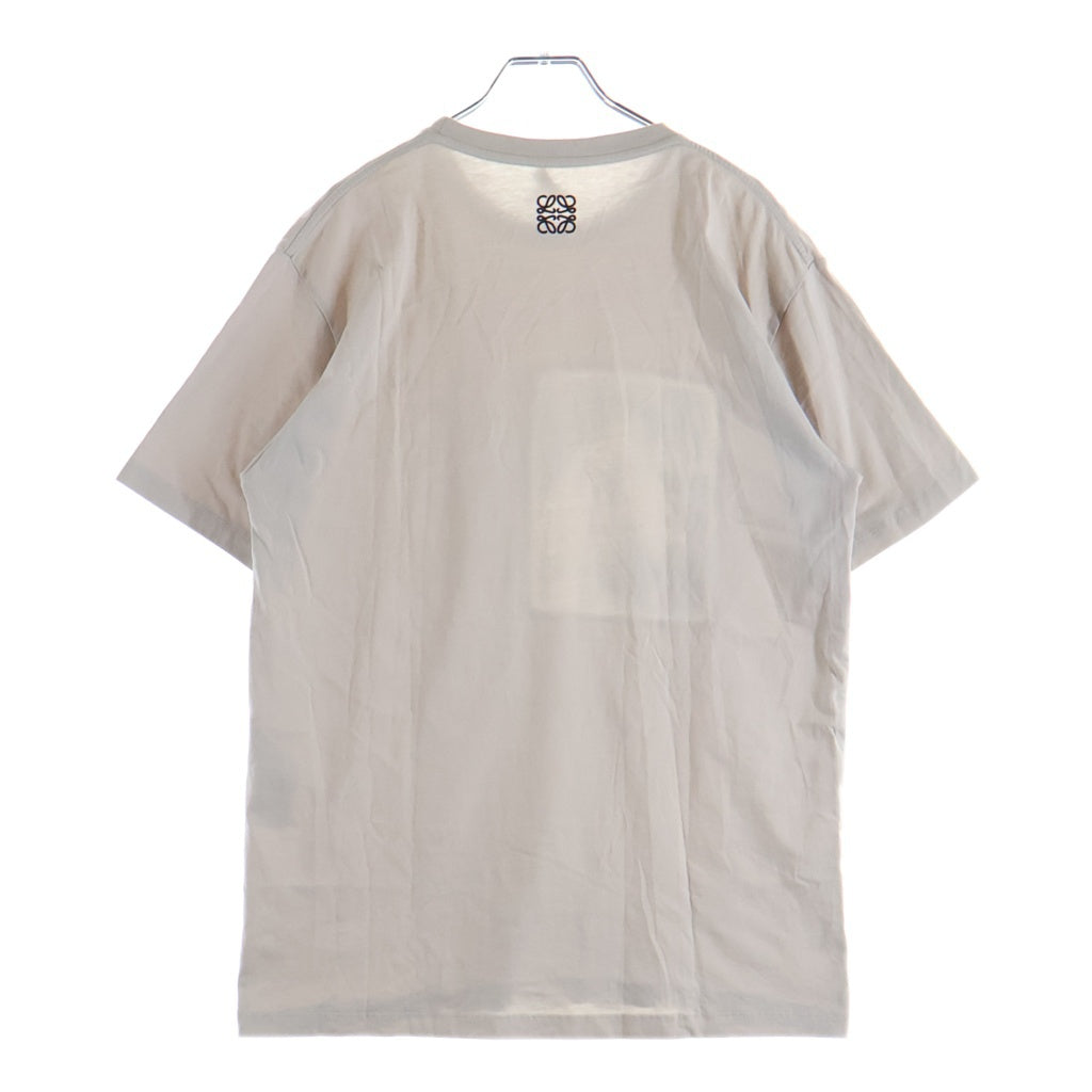 LOEWE(ロエベ) 21SS Anagram Portrait graphic T-shirt アナグラム ポートレート 半袖Tシャツ H526Y22J32 ベージュ