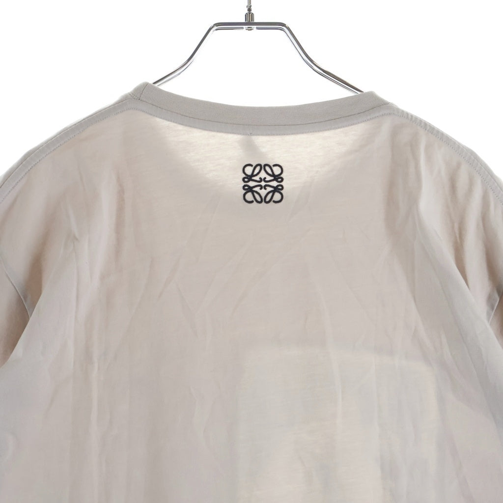LOEWE(ロエベ) 21SS Anagram Portrait graphic T-shirt アナグラム ポートレート 半袖Tシャツ H526Y22J32 ベージュ