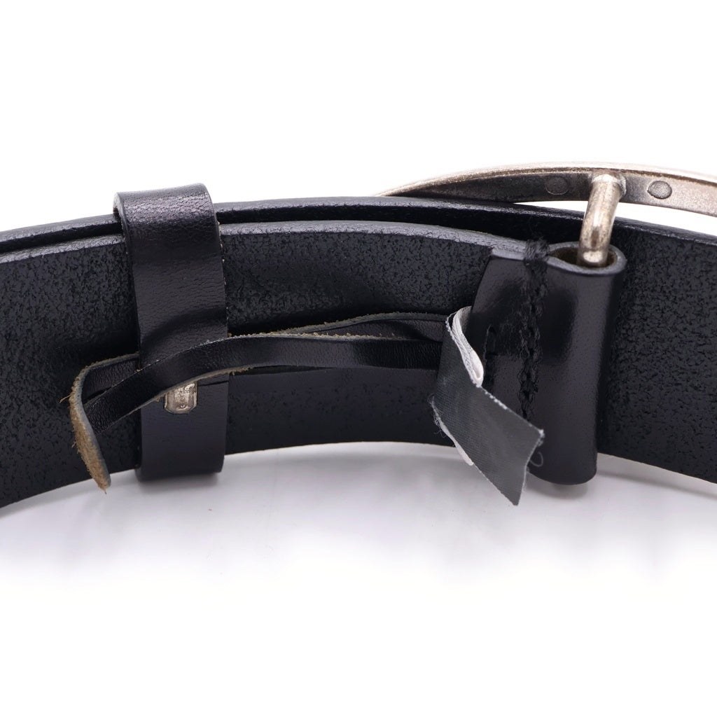 DIESEL(ディーゼル) B-1DR オーバルD ロゴバックル 85 ベルト X08516 ブラック