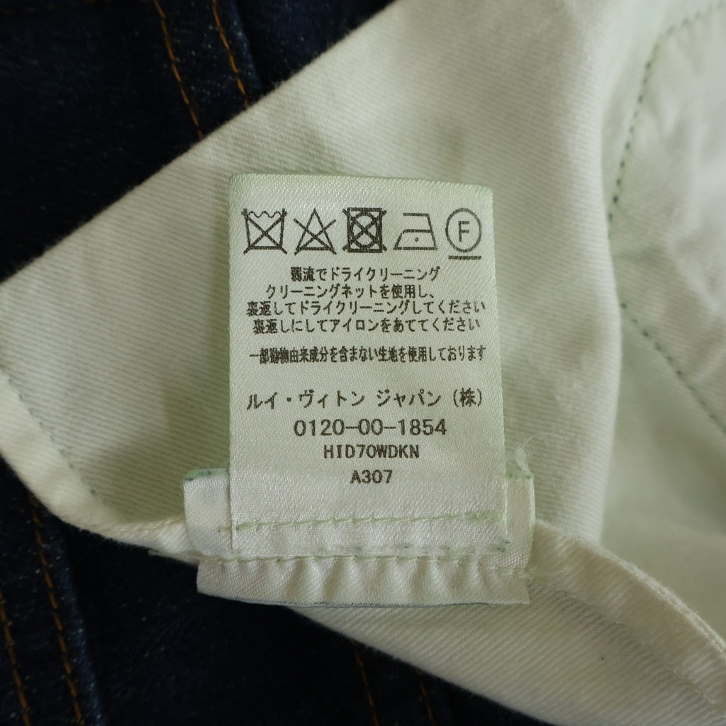 LOUIS VUITTON(ルイヴィトン) Slim stretch jeans スリムストレッチデニムパンツ HID70WDKN ネイビー レディース