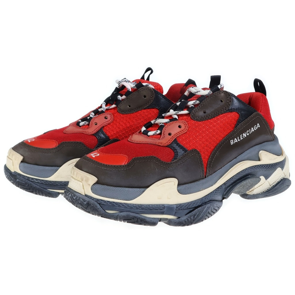 BALENCIAGA(バレンシアガ) TRIPLE-S トリプルエス ローカットスニーカー シューズ レッド 516440