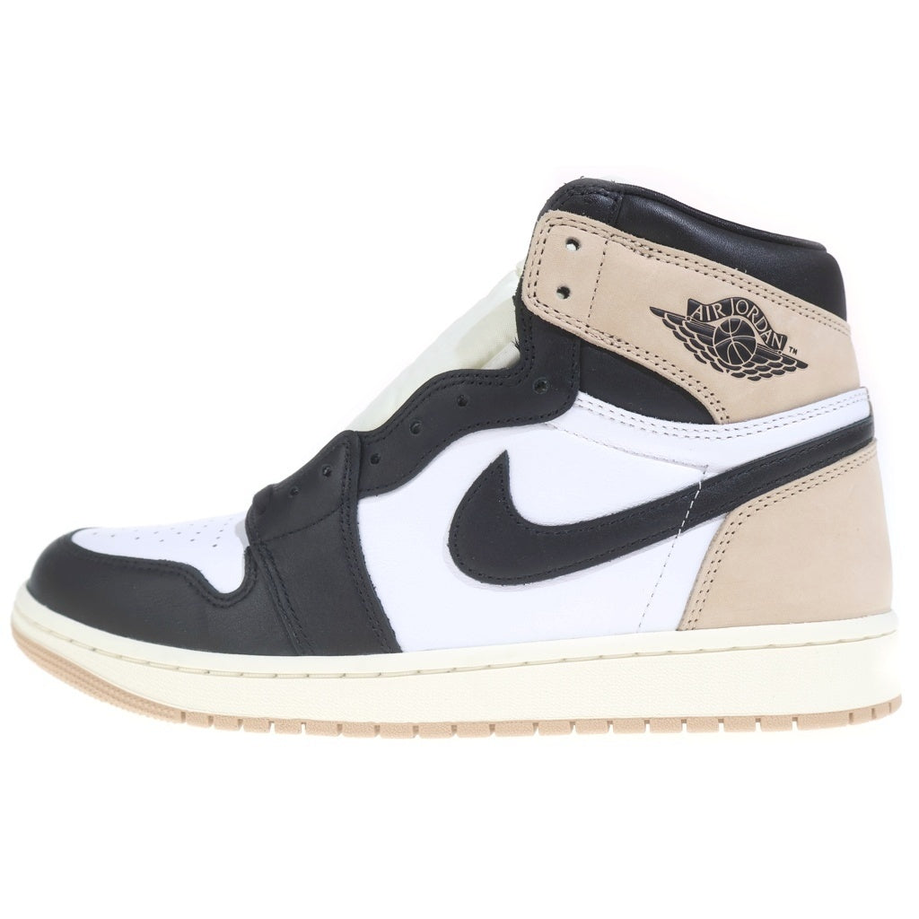 NIKE(ナイキ) WMNS AIR JORDAN 1 RETRO HIGH OG Latte ウィメンズ エアジョーダン1 ラテ ハイカットスニーカー FD2596-021 US11/28cm ホワイト/ベージュ