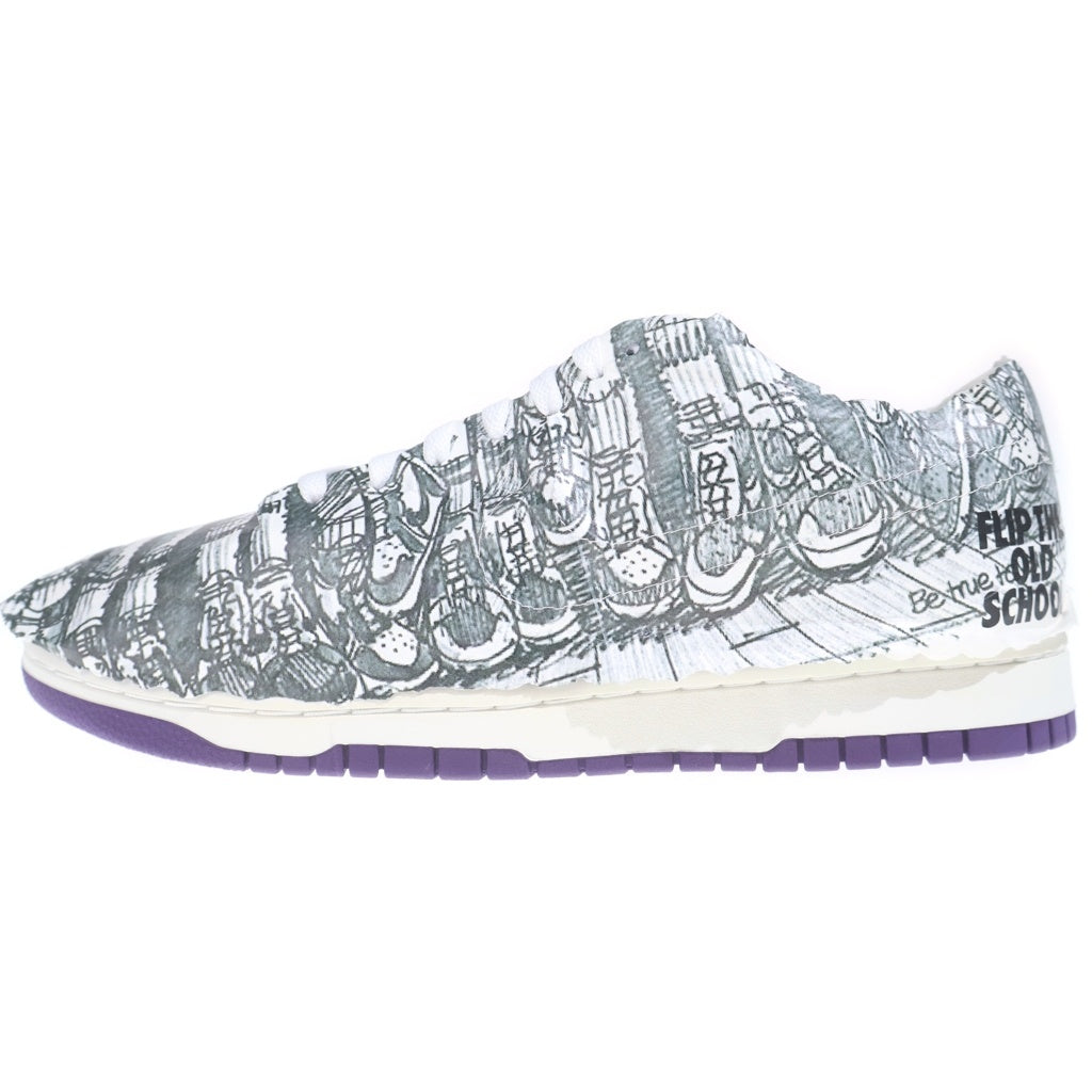 NIKE(ナイキ) WMNS DUNK LOW MADE YOU LOOK DJ4636-100 ウィメンズ ダンク ローカットスニーカー ホワイト/パープル US11/28cm
