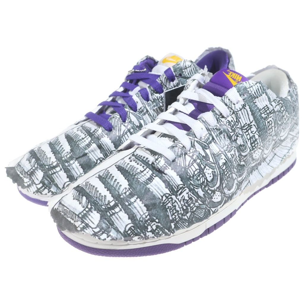 NIKE(ナイキ) WMNS DUNK LOW MADE YOU LOOK DJ4636-100 ウィメンズ ダンク ローカットスニーカー ホワイト/パープル US11/28cm