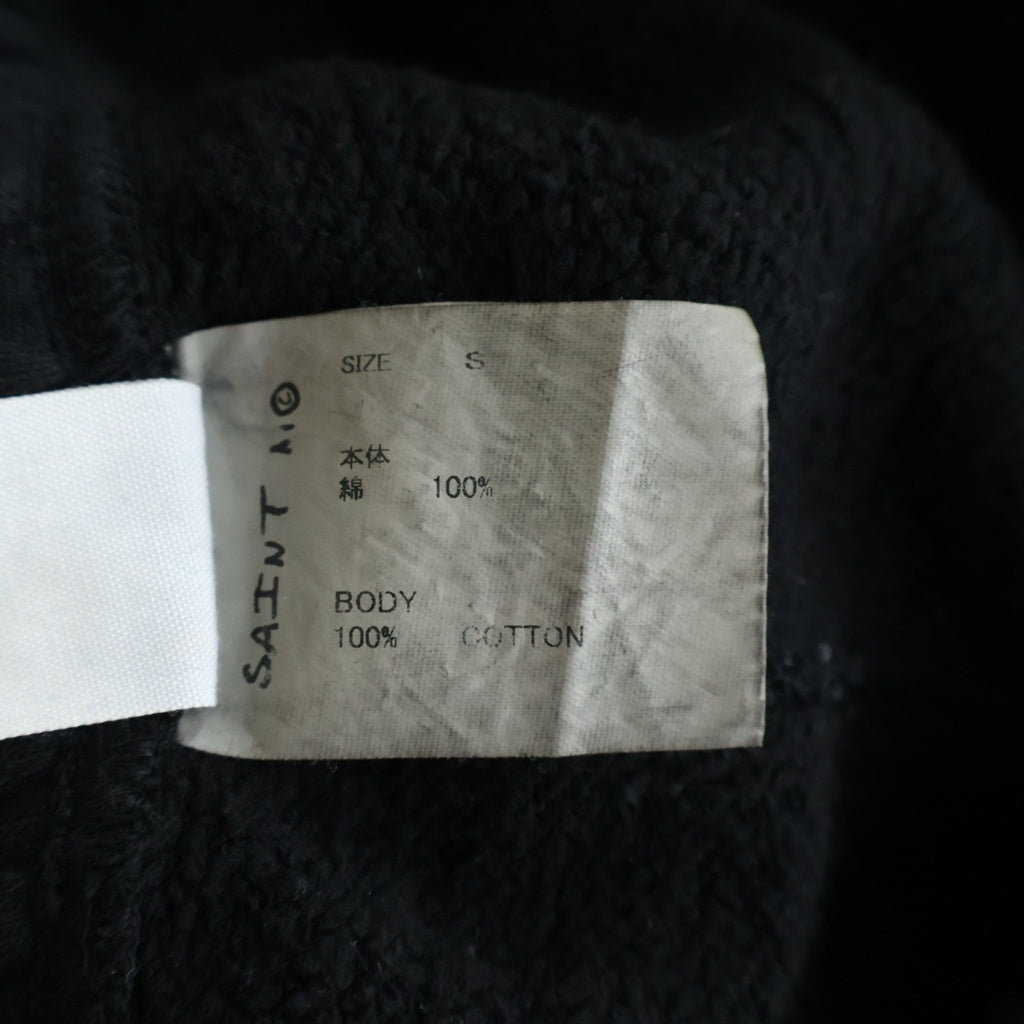 SAINT MICHAEL(セントマイケル) 26SS I LOVE SAINT SWEAT PANTS SM-MK8-0000-062 スウェットパンツ ブラック