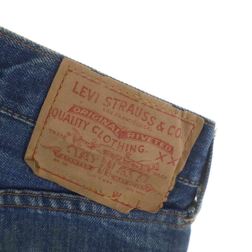 Levi's(リーバイス) VINTAGE 60s 502 BIGE ボタン裏8 耳付き 42TALON ストレートデニム インディゴ