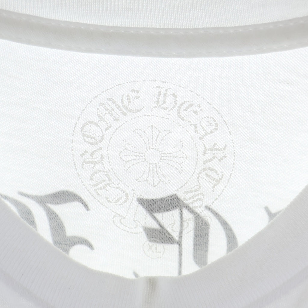CHROME HEARTS(クロムハーツ) CH S/S USA バックアーチロゴプリント 半袖Tシャツカットソー ホワイト
