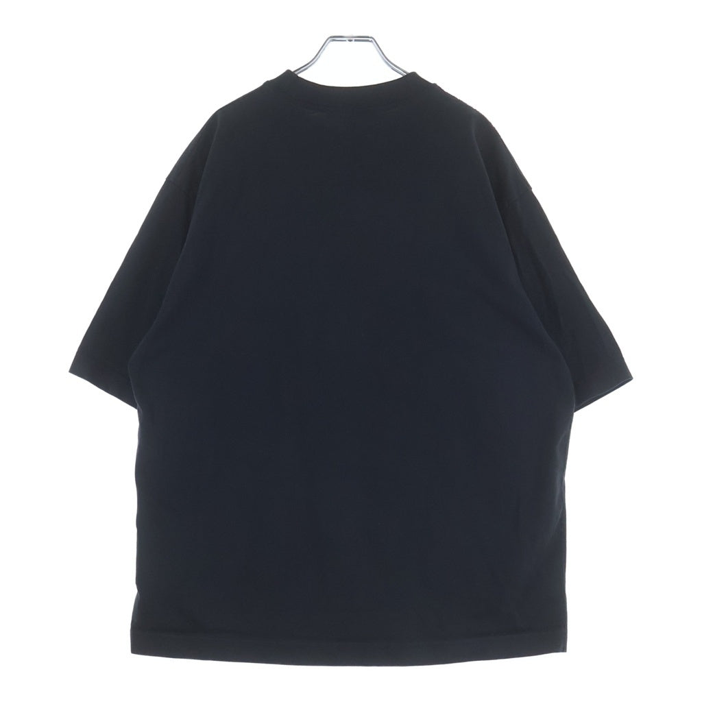 Acne Studios(アクネ ストゥディオズ) Stamp Logo Tee オーガニックコットン FN-MN-TSHI000353 クルーネックTシャツ ブラック