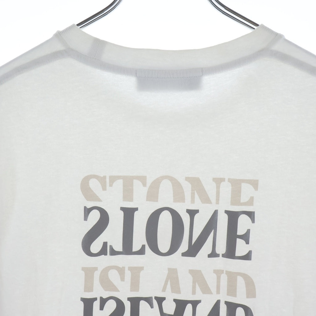 STONE ISLAND(ストーンアイランド) GRAPHIC SEVEN グラフィックセブン 70152NS89 クルーネックTシャツ ホワイト