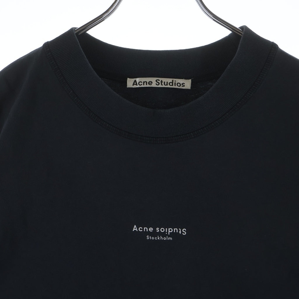 Acne Studios(アクネ ストゥディオズ) EXTORR STAMP T-SHIRTS エクストアスタンプティー FN-MN-TSHI000138 クルーネックTシャツ ブラック