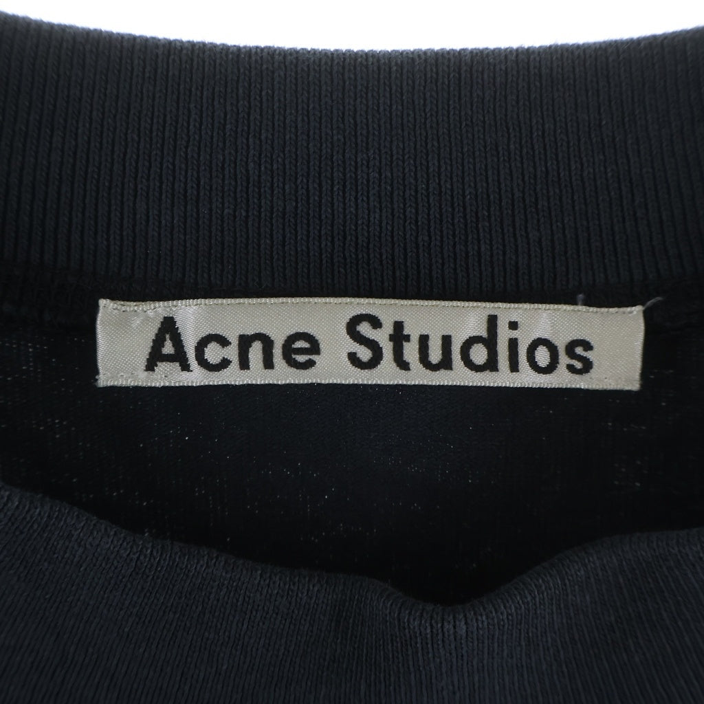 Acne Studios(アクネ ストゥディオズ) EXTORR STAMP T-SHIRTS エクストアスタンプティー FN-MN-TSHI000138 クルーネックTシャツ ブラック