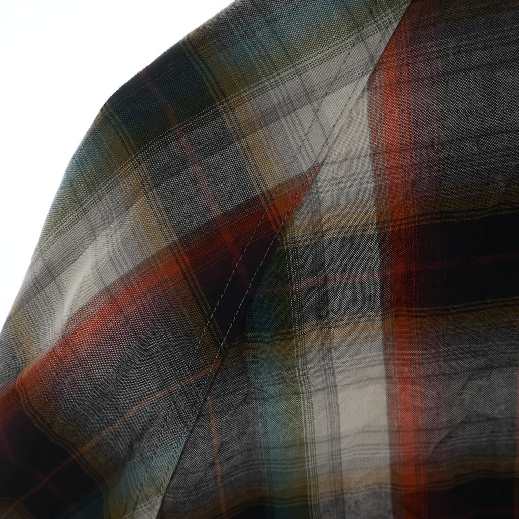 seven by seven(セブン バイ セブン) OMBRE JACKET オンブレ チェック ジャケット マルチカラー