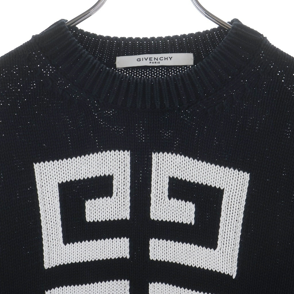 GIVENCHY(ジバンシィ) 19AW 4G Logo Sweater BW903D4Z2E コットンセーター ブラック
