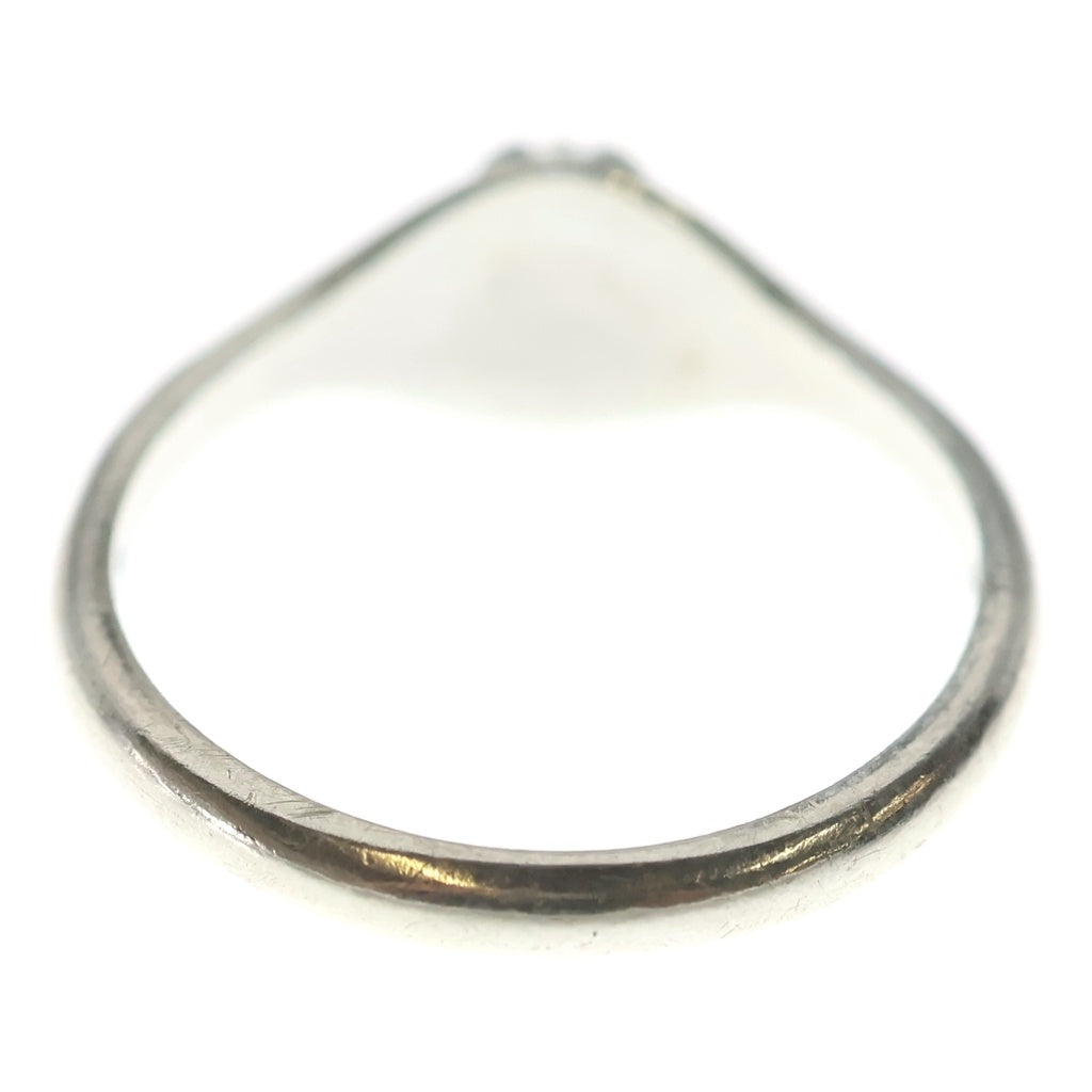 CHROME HEARTS(クロムハーツ) BUBBLGM MINI HALF CRSBL バブルガムクロスボール リング シルバー