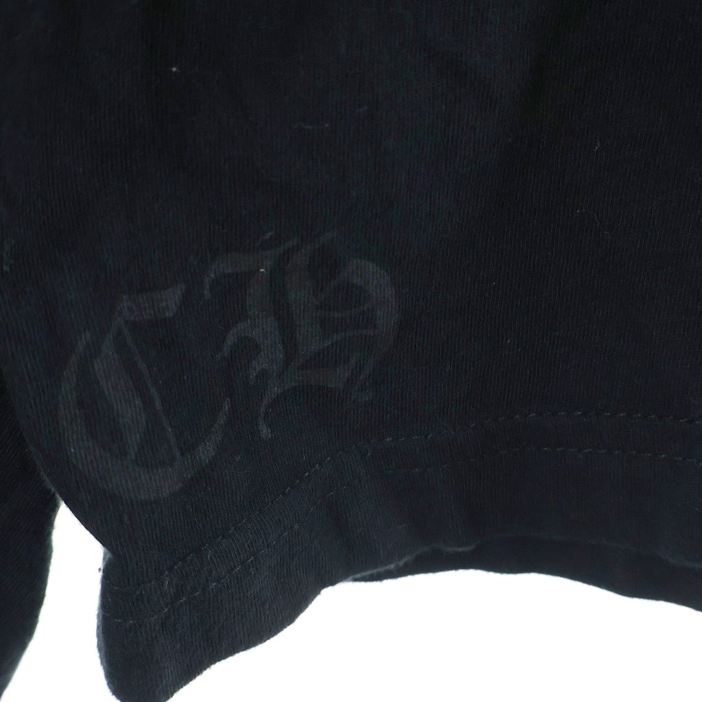 CHROME HEARTS(クロムハーツ) MIAMI LTD L/S Tee マイアミ限定 オールド アームフローラル バックホースシュープリント 長袖Tシャツ カットソー ブラック