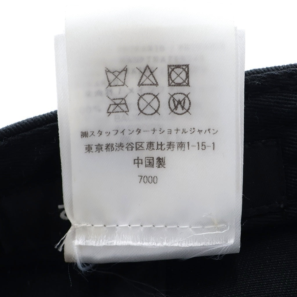 DSQUARED2(ディースクエアード) ICON FOREVER LOGO アイコンフォーエバーロゴ ベースボールキャップ ブラック