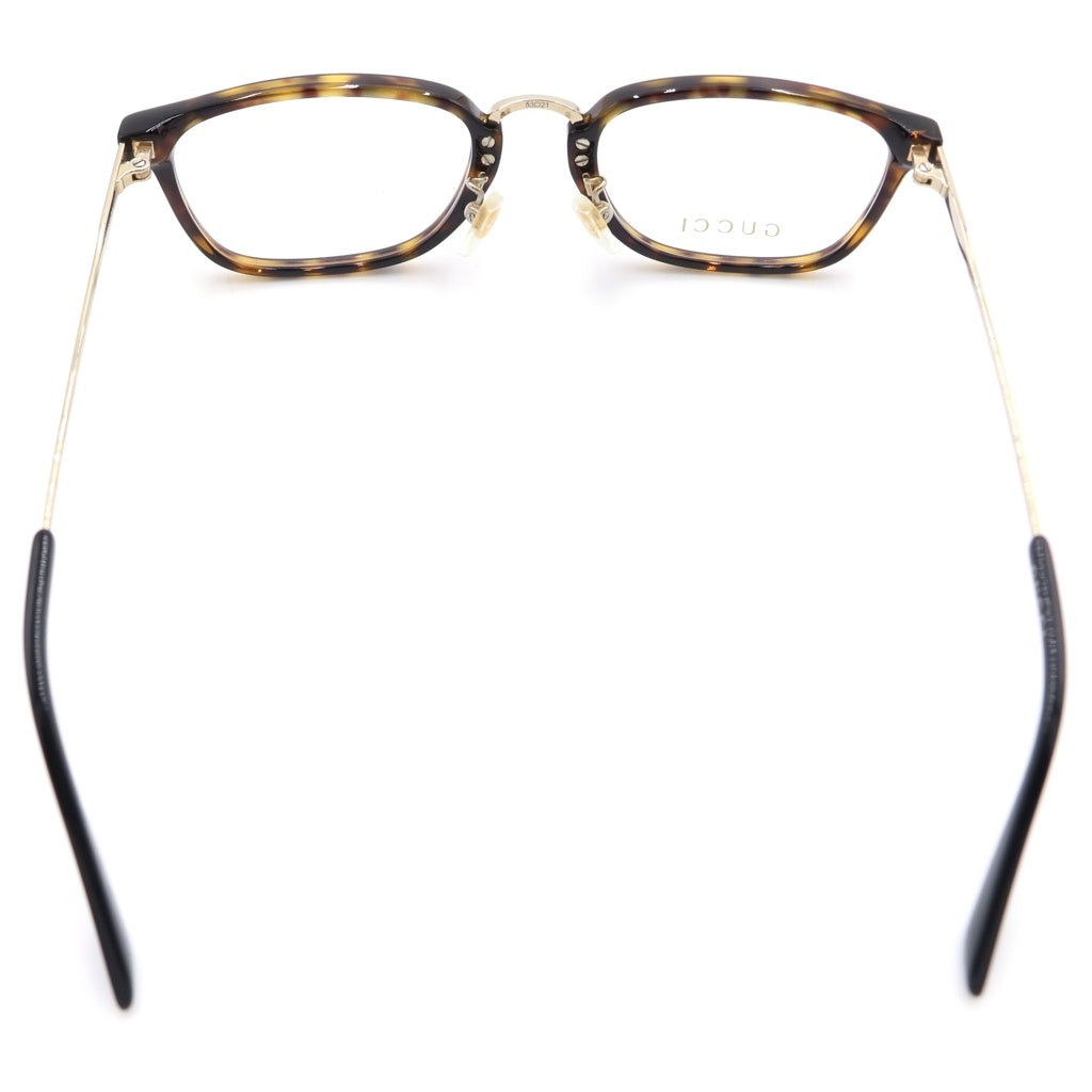 GUCCI(グッチ) LIGHTNESS バンブルビー スクエア GG0324OJ アイウェア ブラウン
