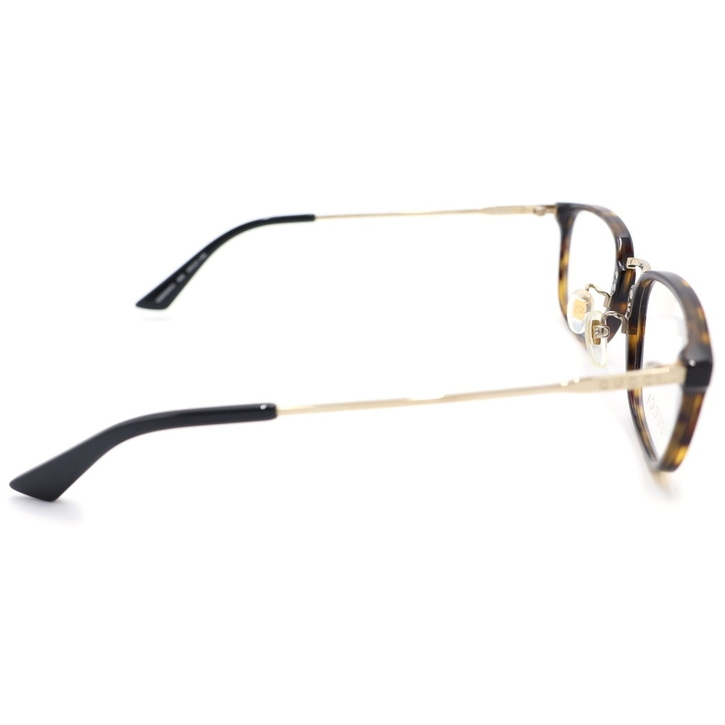 GUCCI(グッチ) LIGHTNESS バンブルビー スクエア GG0324OJ アイウェア ブラウン