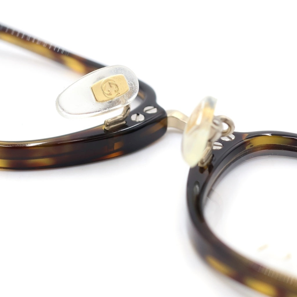 GUCCI(グッチ) LIGHTNESS バンブルビー スクエア GG0324OJ アイウェア ブラウン
