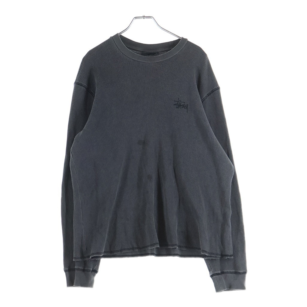 STUSSY(ステューシー) Thermal long sleeve tee サーマル ロングスリーブ 1140314 グレー