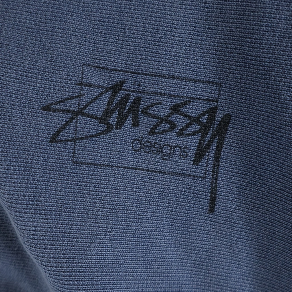 STUSSY(ステューシー) Modern Age Zip Hoodie モダンエイジ ジップフーディ 1975079 ブルー