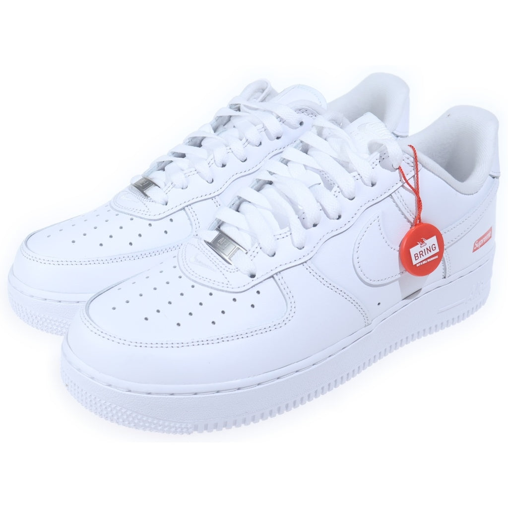NIKE(ナイキ) ×Supreme Air Force 1 Low シュプリーム エアフォース1 ローカットスニーカー ホワイト US9/27cm CU9225-100