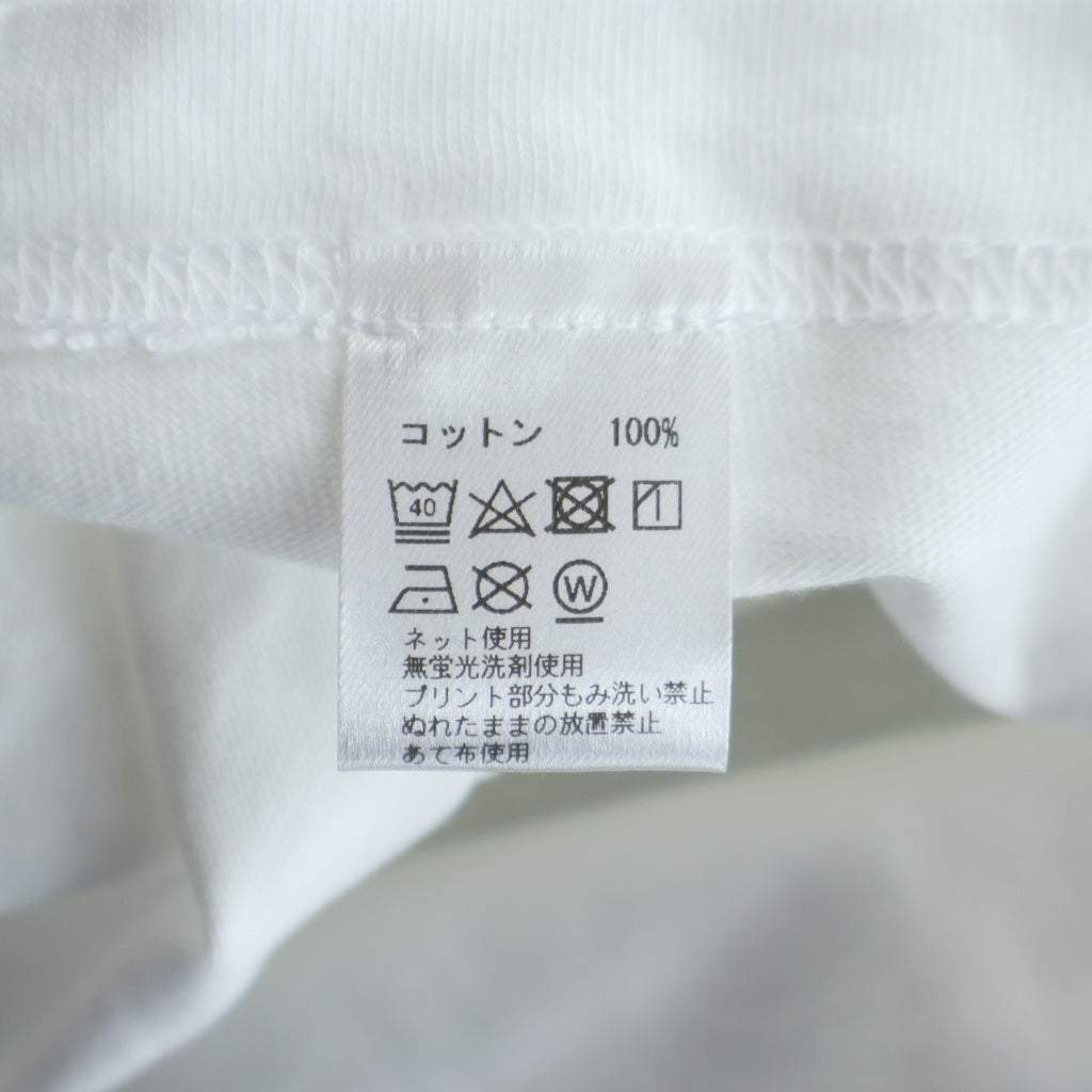 SAPEur(サプール) CHERISH & CO S/S Tee フロント ロゴ クルーネック半袖Tシャツ A0023-308 ホワイト